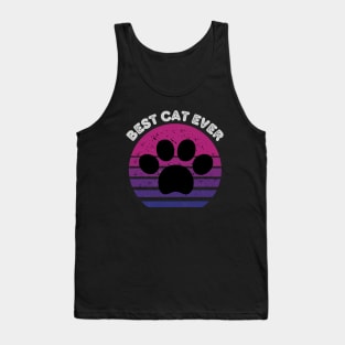 best cat ever with pow Tank Top